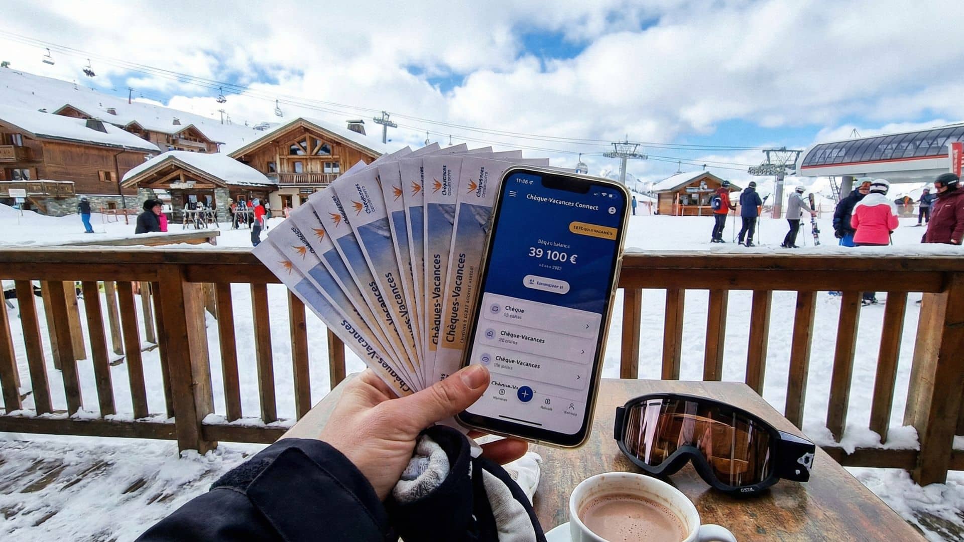 mon séjour au ski ne m'a presque rien coûté !