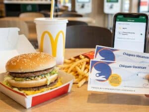 utiliser ses chèques vacances chez mcdonald’s