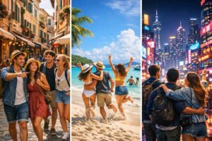 3 destinations pour un voyage entre amis à l’étranger
