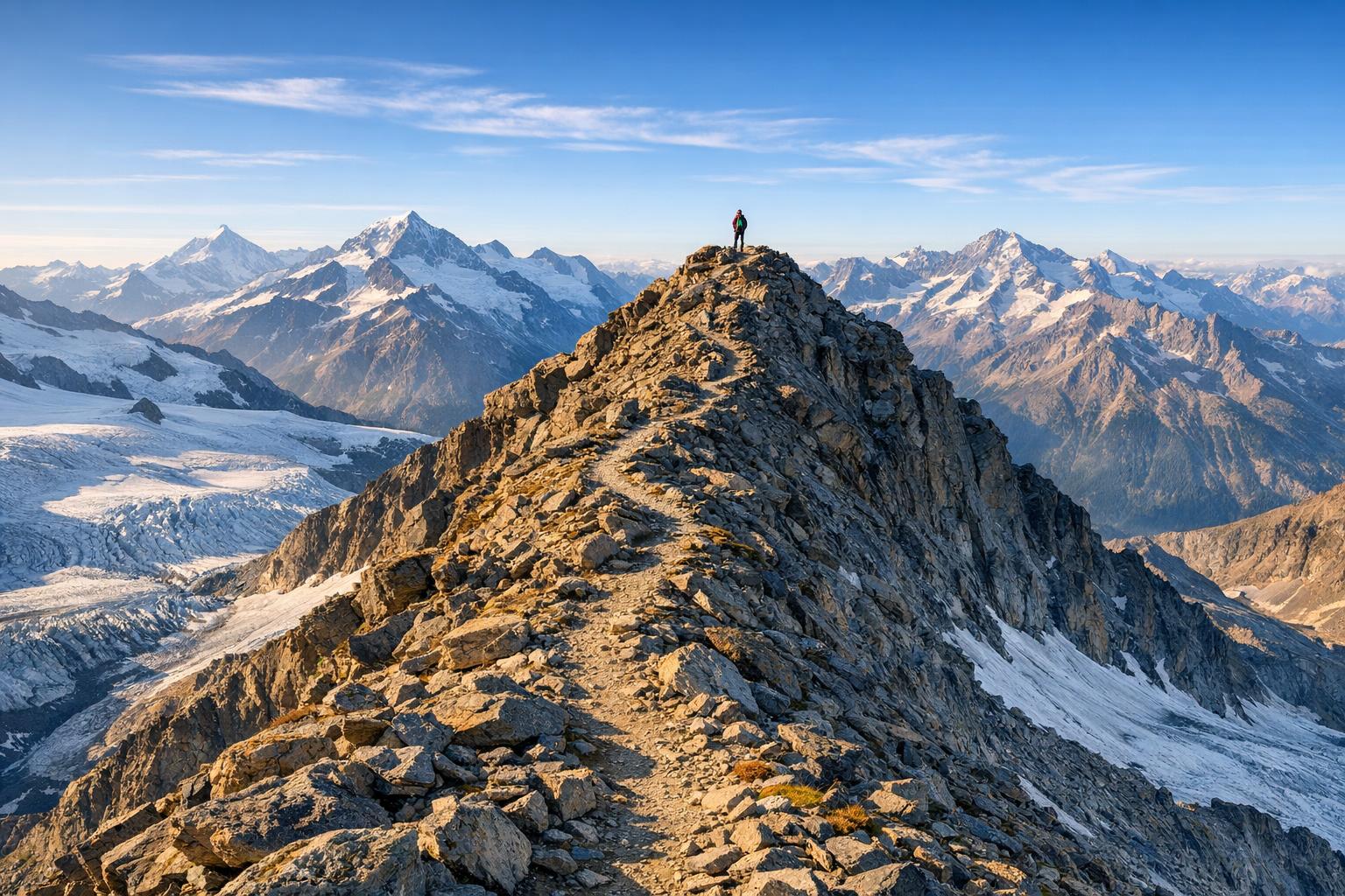 gross bigerhorn le plus haut sommet de randonnée balisé d’europe