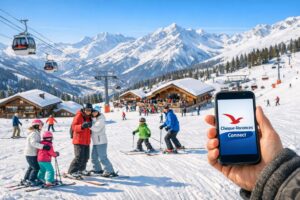 stations de ski acceptant le chèque vacances connect en france