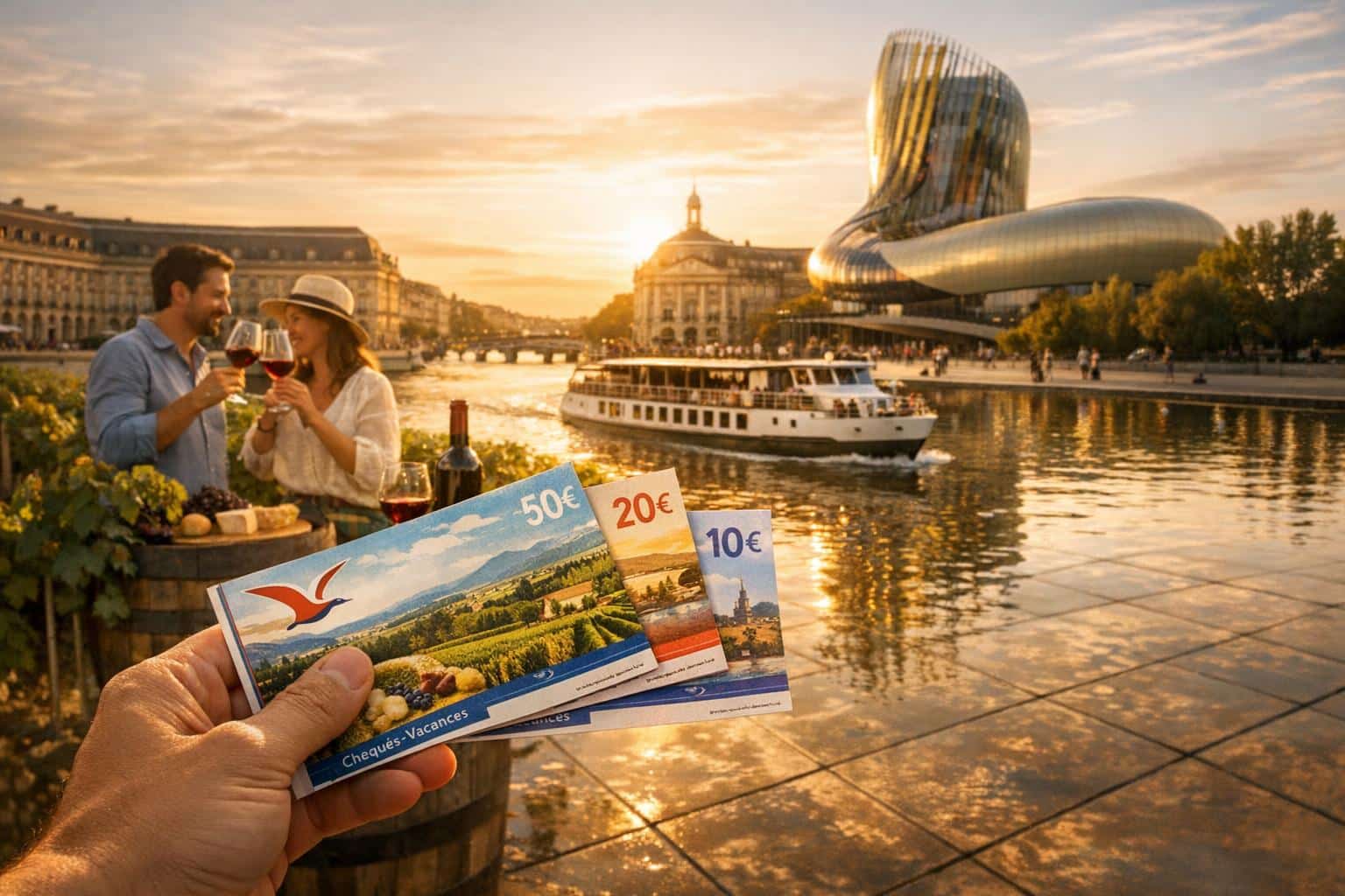 utiliser ses chèques vacances à bordeaux 3 idées incontournables