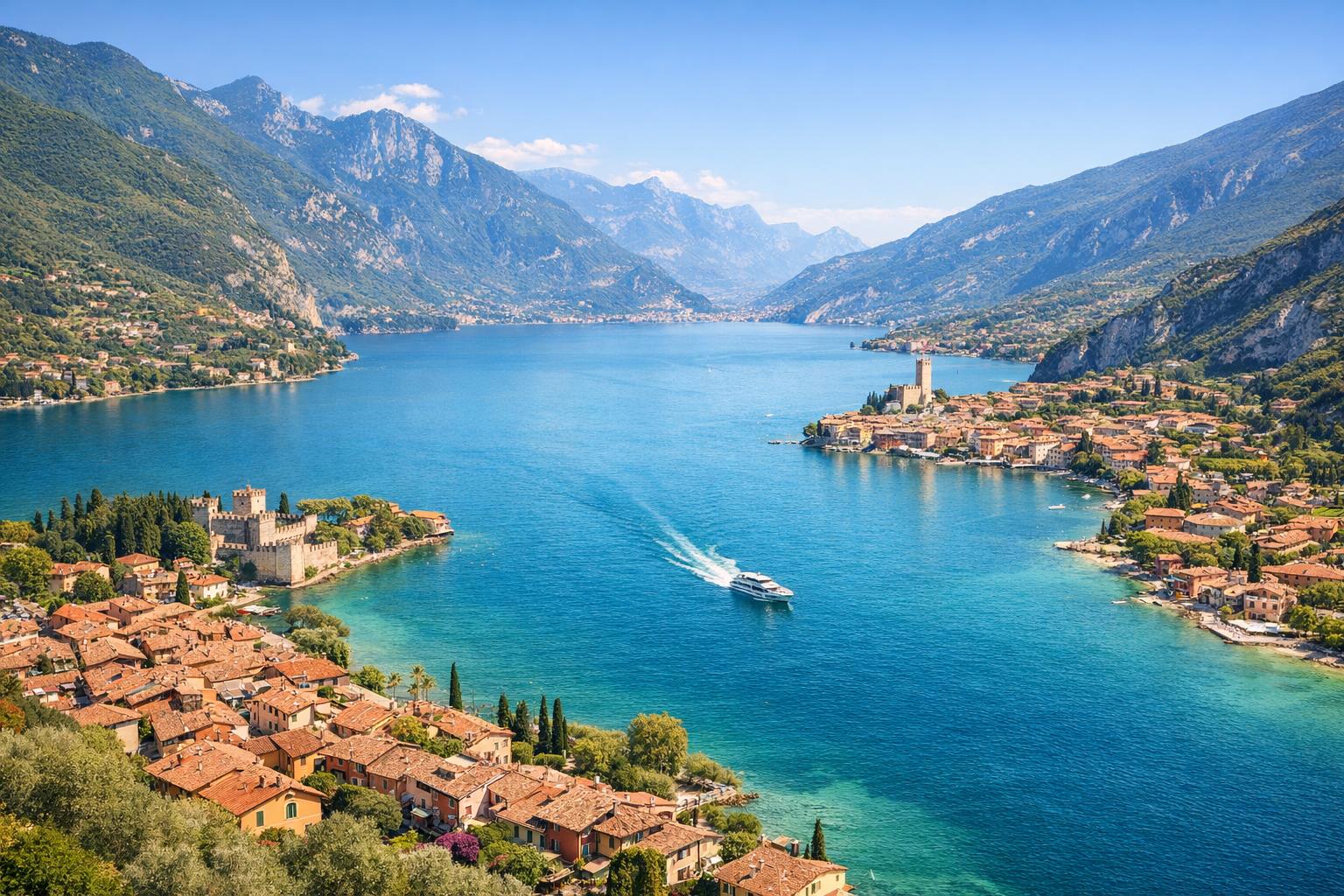 visiter le lac de garde en 3 jours itinéraire complet