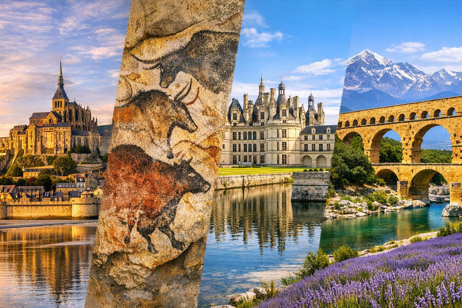 patrimoine unesco france liste complète