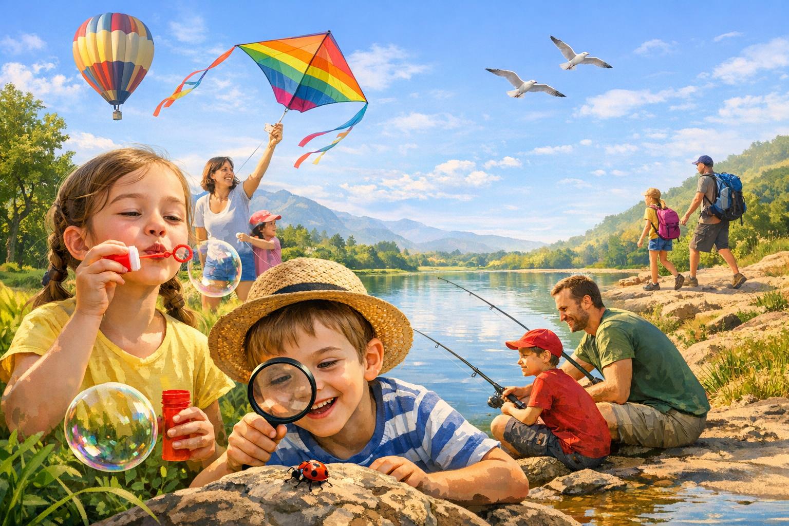 activités gratuites en famille vacances