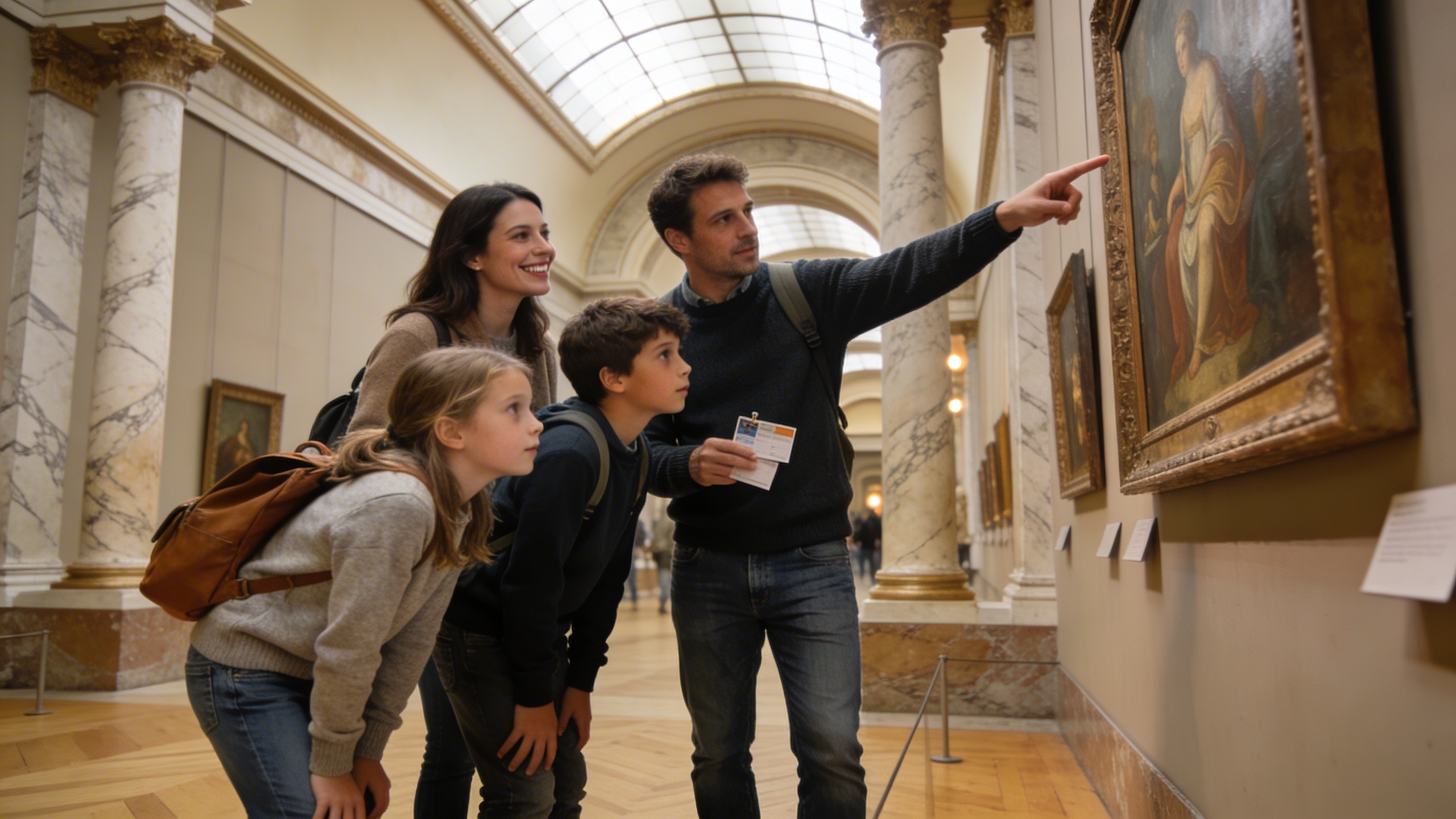 activités culturelles famille louvre
