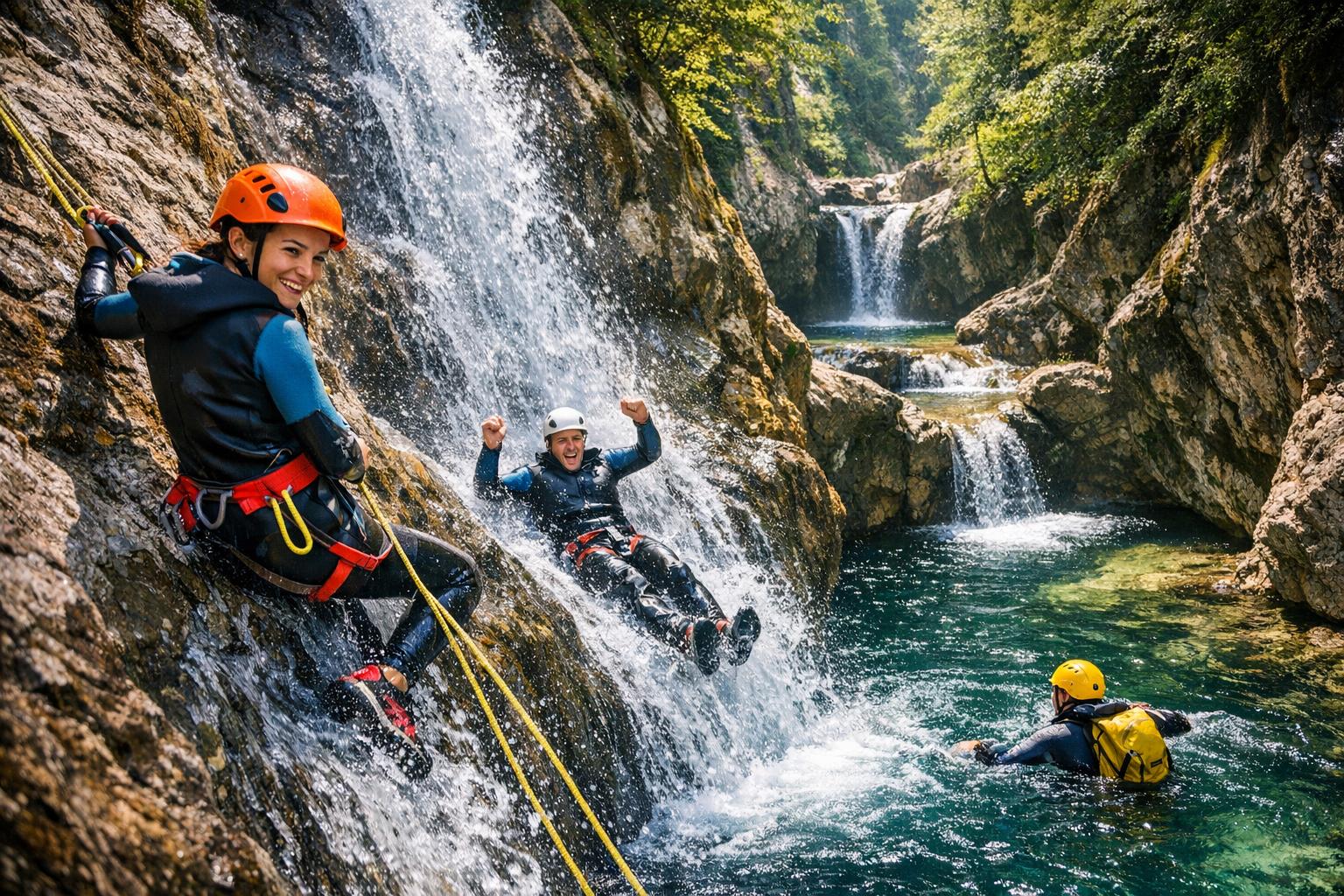 canyoning france débutant meilleurs spots